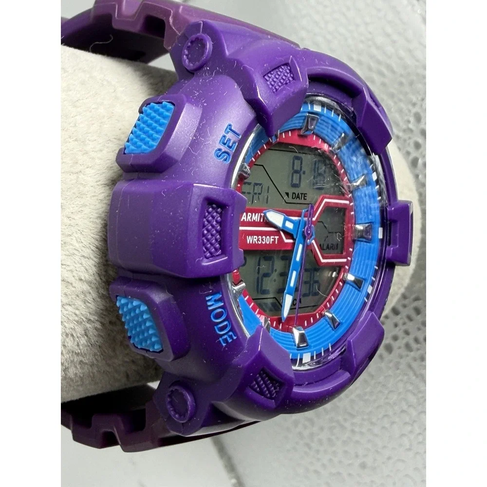 Armitron Pro Sport 20/5529 New Battery Mens Watch 49MM 8